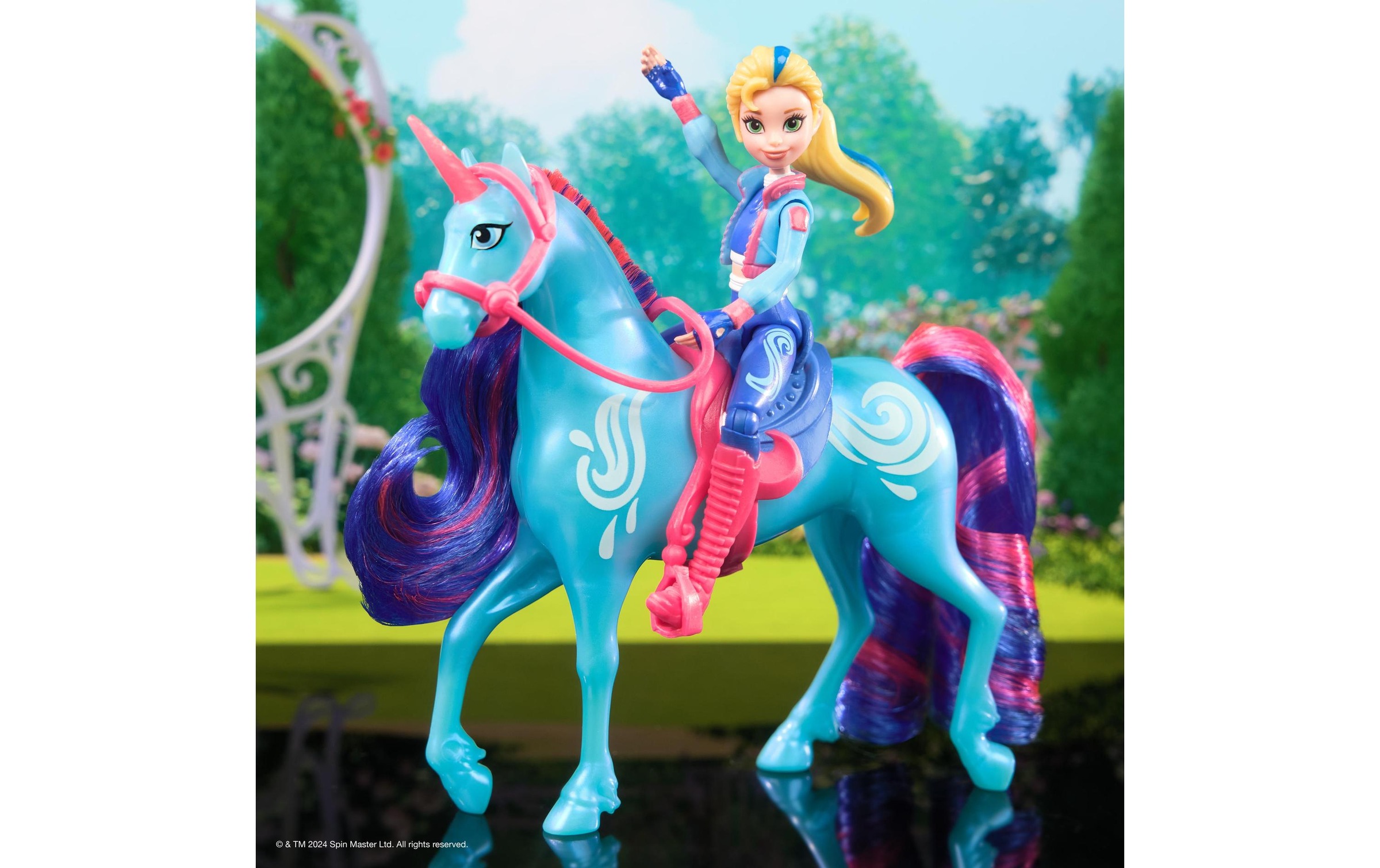 Spin Master Anziehpuppe »Unicorn Academy Isabel Doll & River Unicorn«