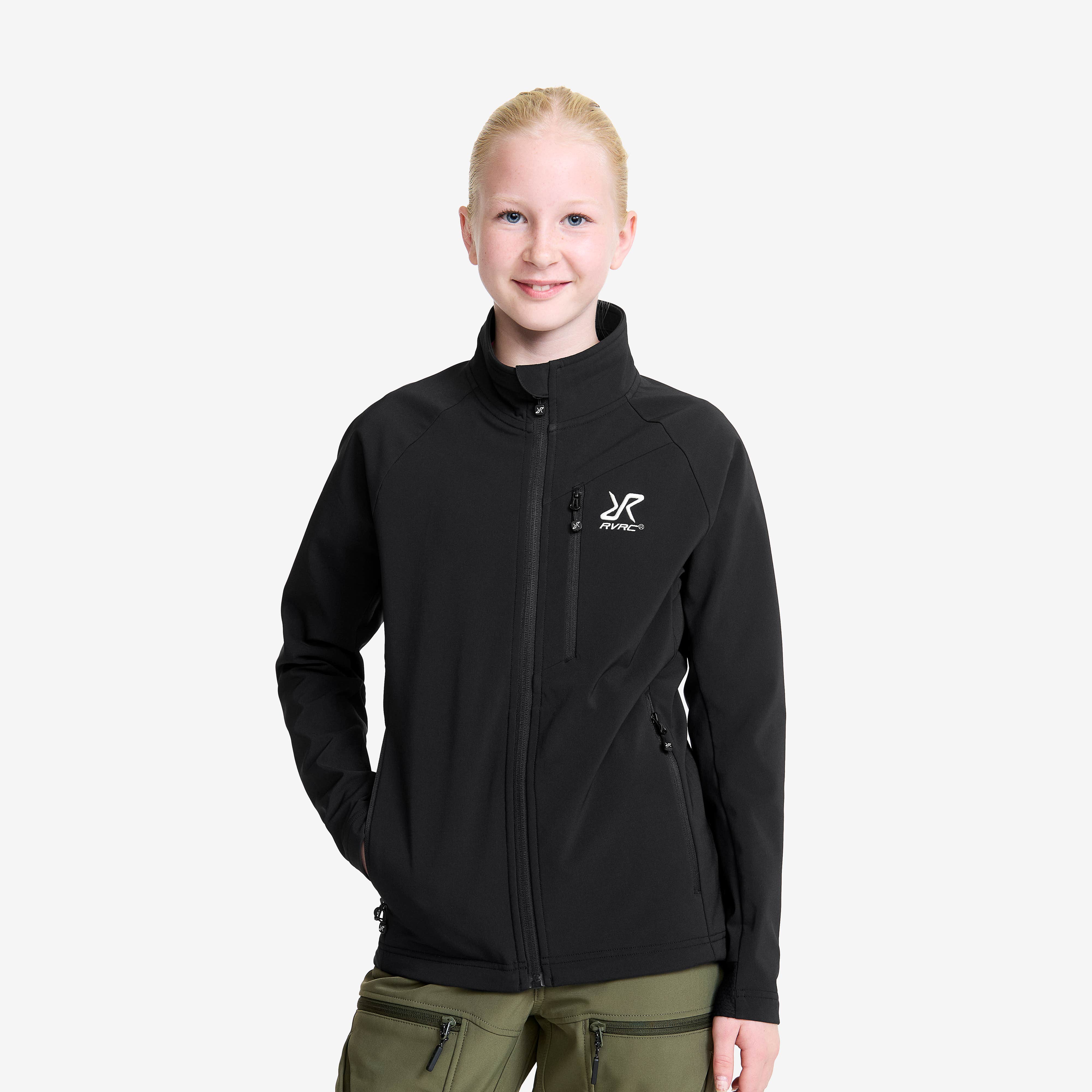 Exciter Light Softshell Jacket Teens Black