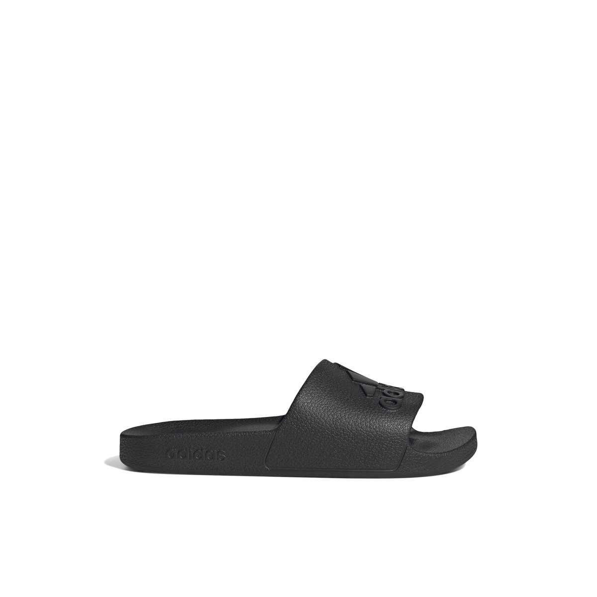 ADIDAS-Aqua-tb.-Sandales athlétiques à glissière - Talon plat - Noir