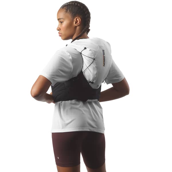 Sac trail SALOMON ADV SKIN 12 RACE FLAG SET BLACK/WHITE