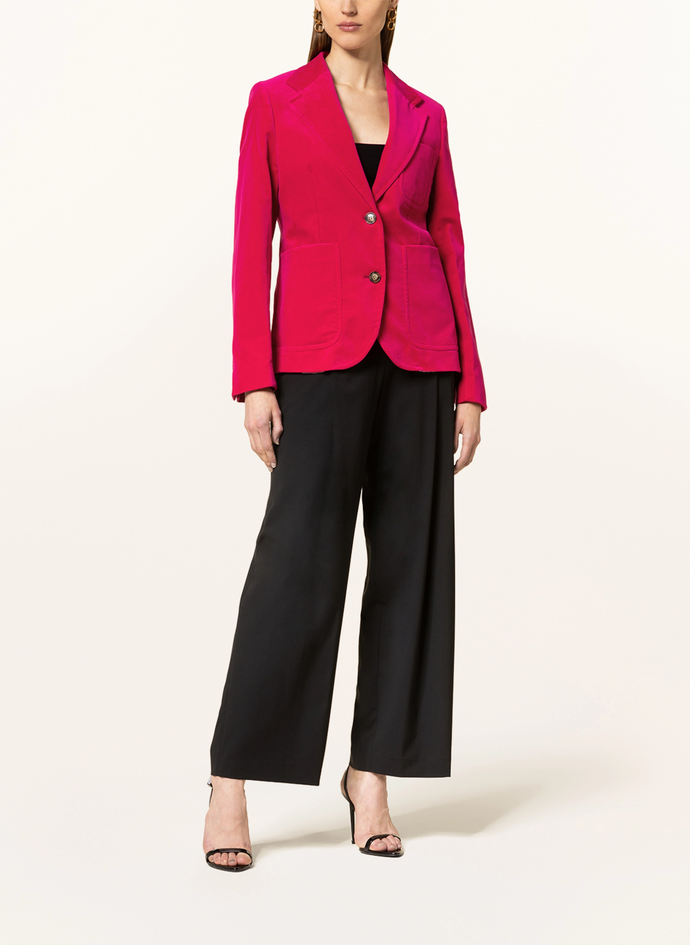 VICTORIA BECKHAM Samtblazer