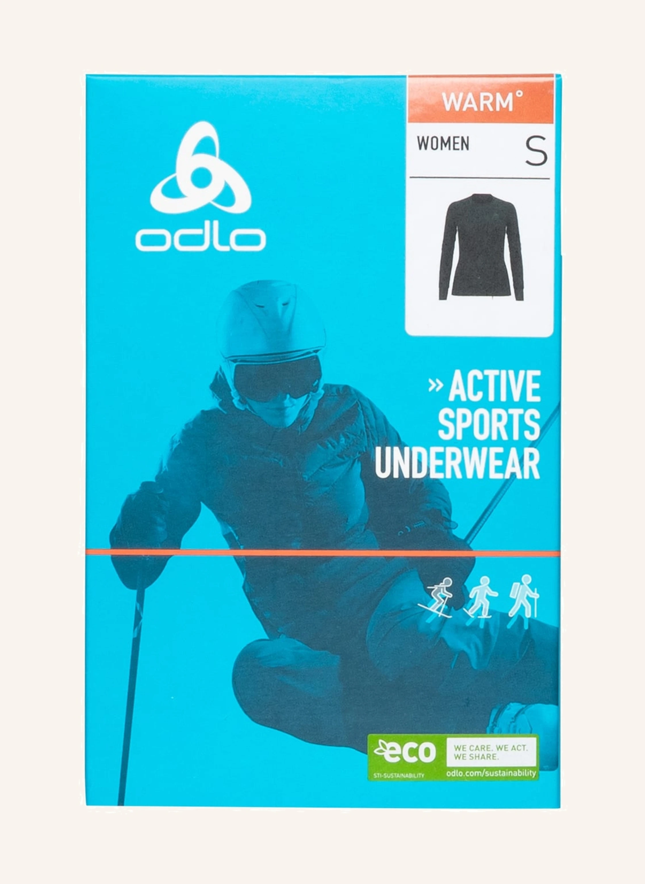 odlo Funktionswäsche-Shirt ACTIVE WARM ECO