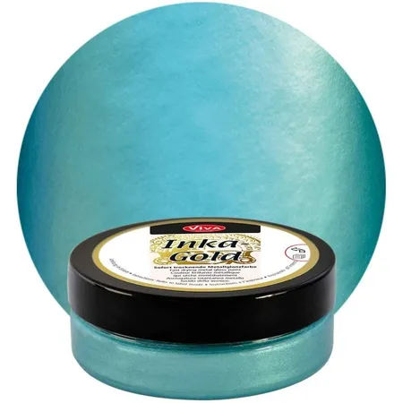 Viva Decor Inka-Gold Türkis, 62,5 g
