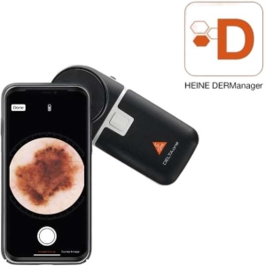 HEINE DELTAone Dermatoskop Standard schwarz