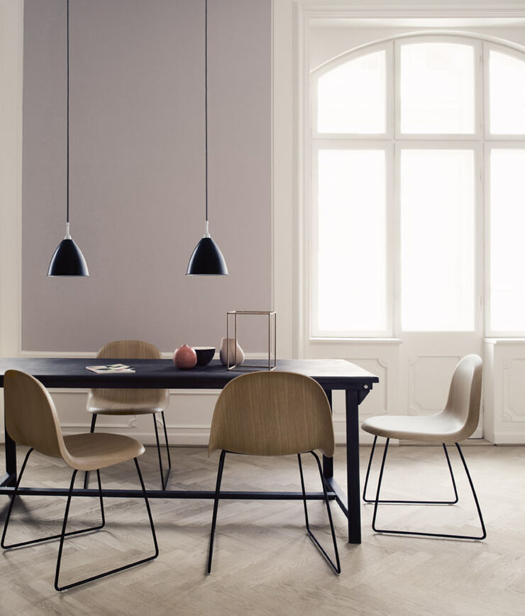 Gubi BL9 pendel sort/krom Sort/krom