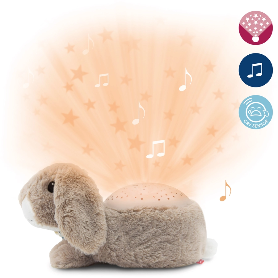 ZAZU Sternenprojektor Ruby der Hase mit beruhigenden Sounds