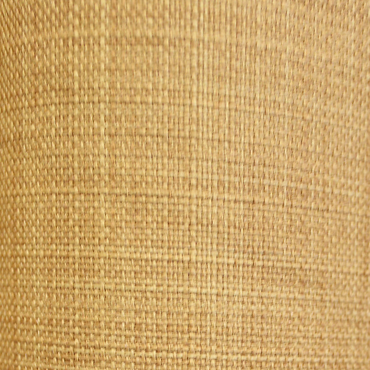 Rideau occultant thermique Tundra Ornami jaune moutarde l.140 x h.240 cm