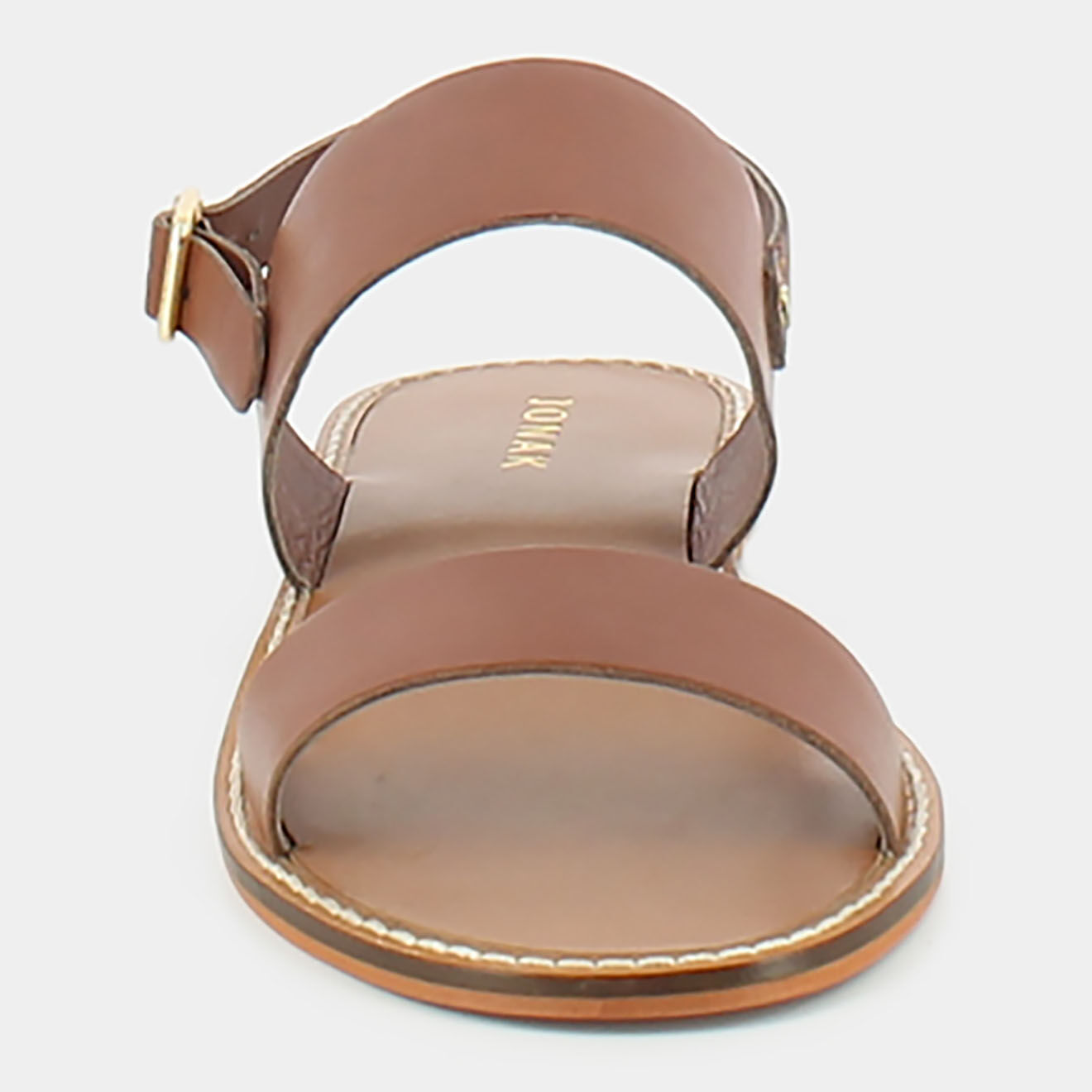 Jonak Sandales en Cuir Waou cognac