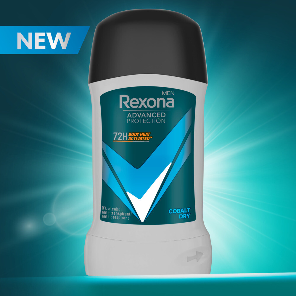 6x Rexona Men Deodorant Stick Advanced Protection Cobalt Dry50 ml