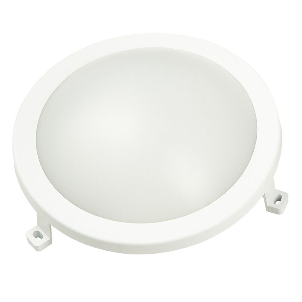 VEGGLAMPE LED IP54 420LM HVIT