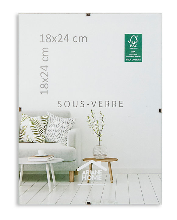 Cadre sous-verre Ariane Home l.18 x H.24 cm