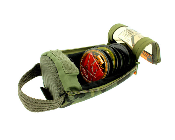 Pochette bas de ligne PB Products Double Zipper Tube Pouch