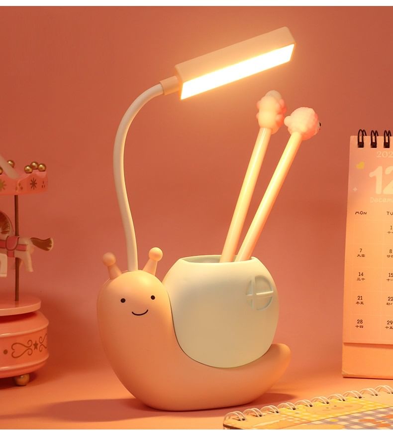 HOMTEC - Slak USB oplaadbare LED leeslamp