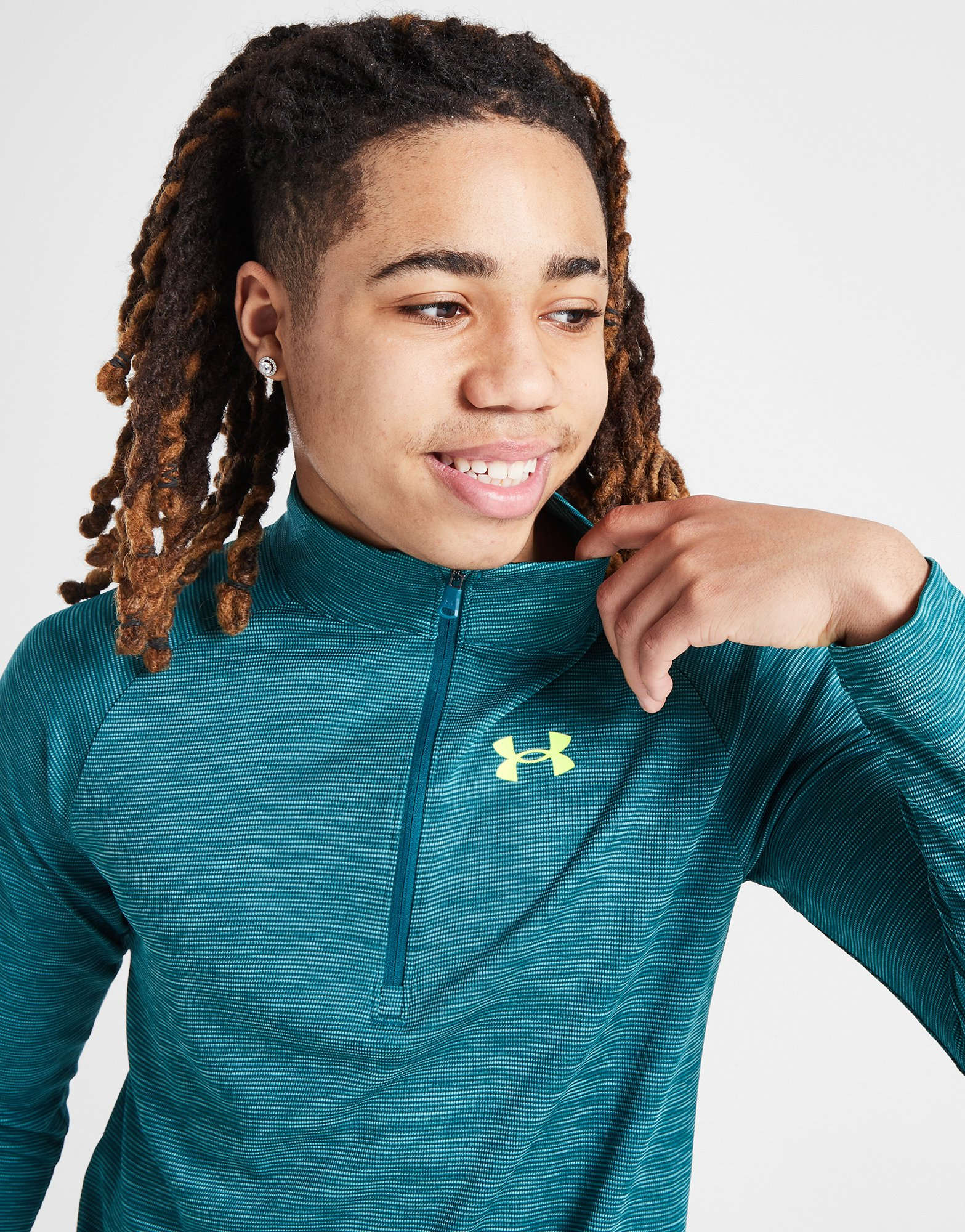 Under Armour Haut Zippé Tech Text Junior