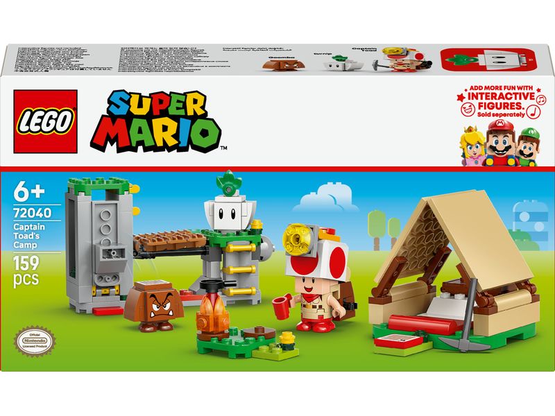 LEGO® Super Mario Kapitän Toad-Camp 72040 Lego-Figuren für spannende Rollenspiele