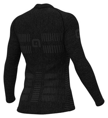 Baselayer Manches Longues Femme Alé Wool Gris/Rose