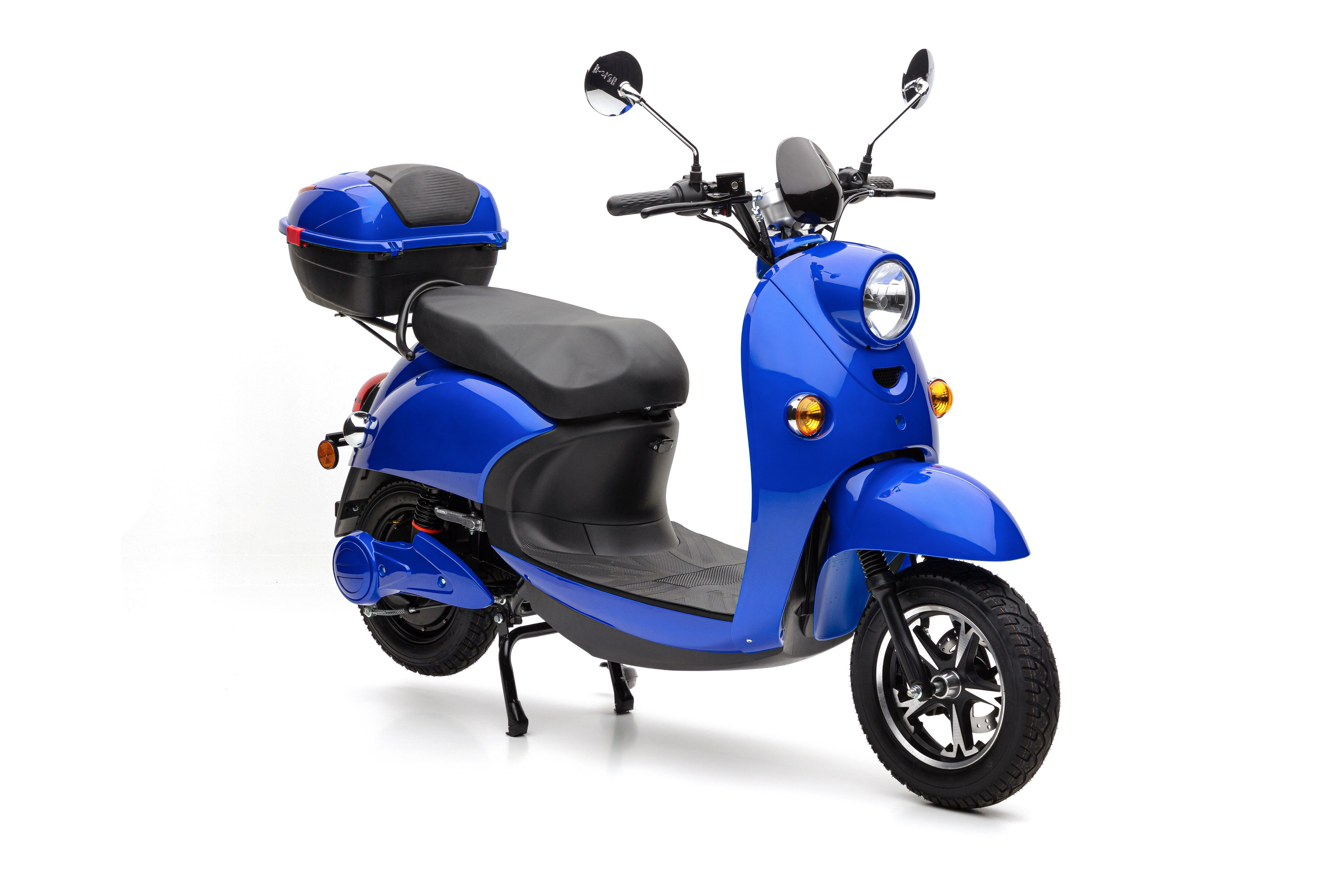 ECONELO EMO E-Roller Blau mit Lithium Batterie