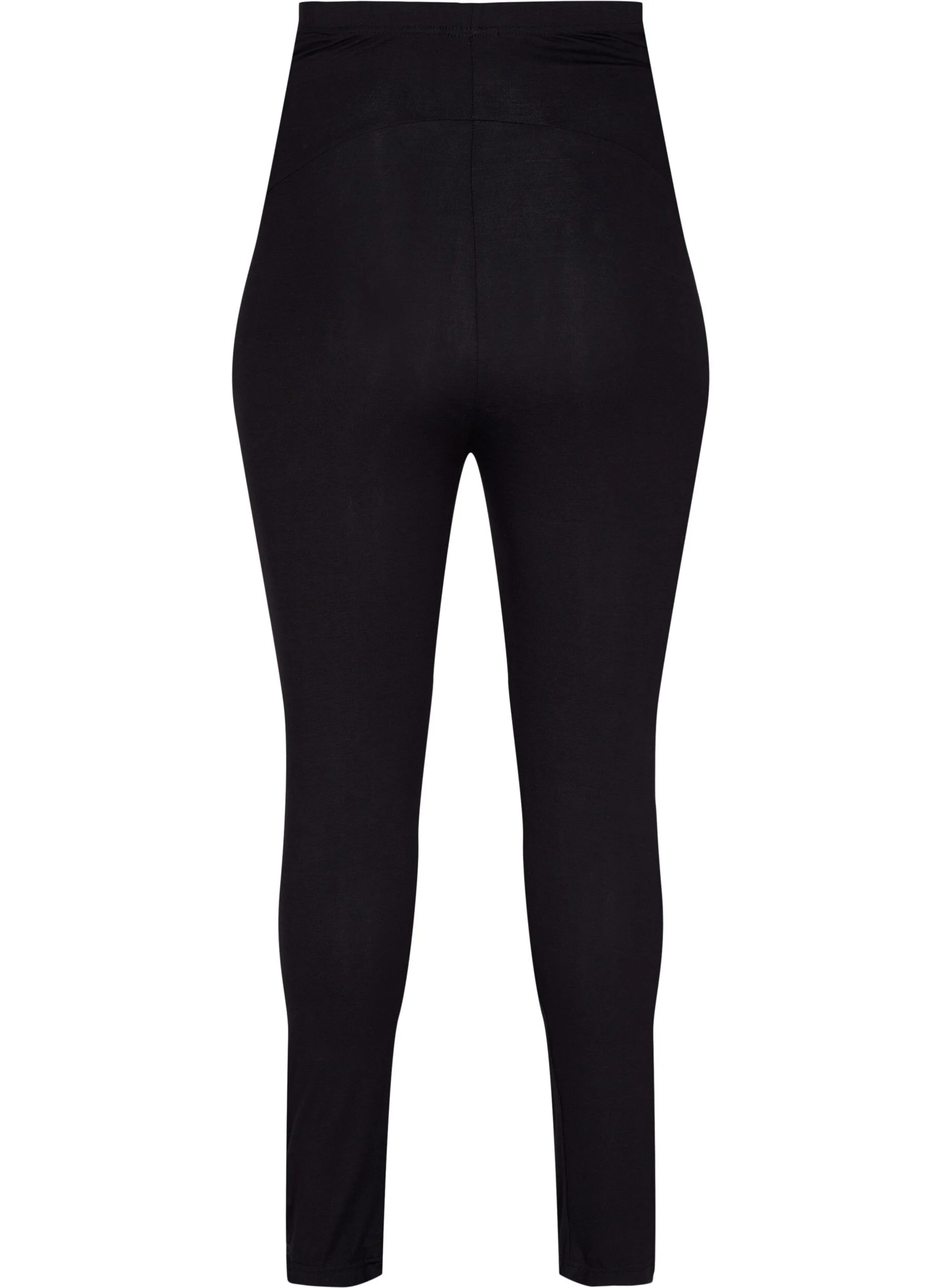Graviditets leggings i viskose med knapper