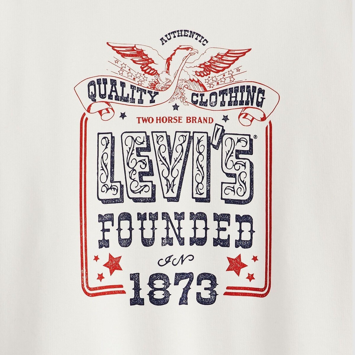 Suéter estampado Levi's, gola redonda