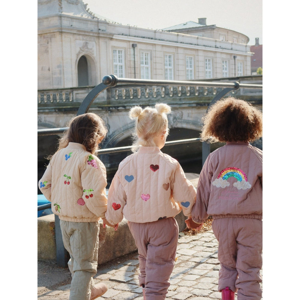 Køb Konges Sløjd Twilight Mauve Juno Paliet Bomber Termojakke