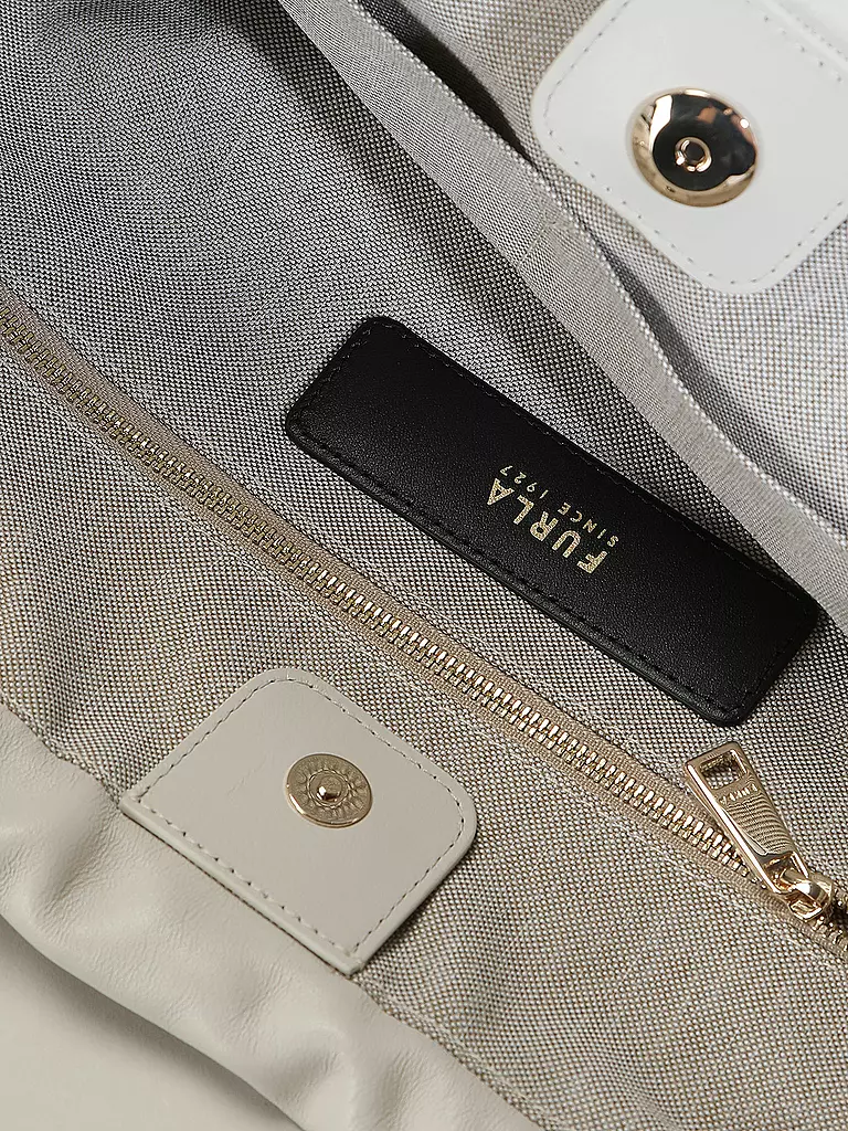 FURLA Ledertasche - Tote Bag MIONIDO Large creme