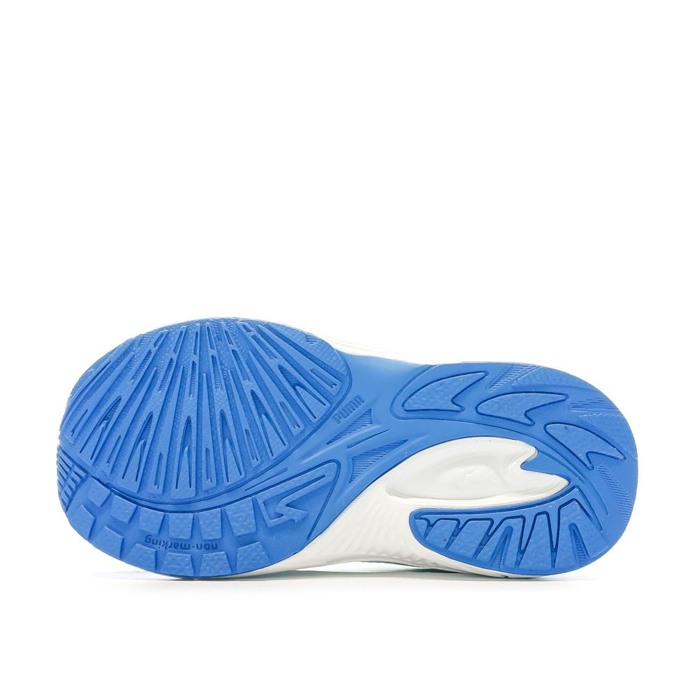 Puma Baskets Blanche/Verte Garçon Puma Morphic