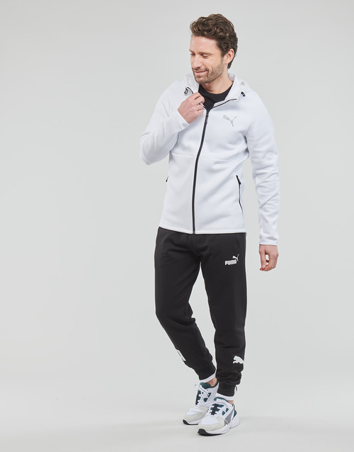 Puma - EVOSTRIPE FULL ZIP HOODIE - Blanc