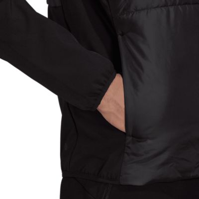 Adidas SportswearEssentials Insulated Hooded Hybrid Jacke - schwarz