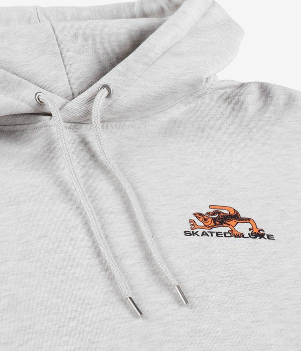 skatedeluxe Salamander Organic Hoodie (light heather grey)