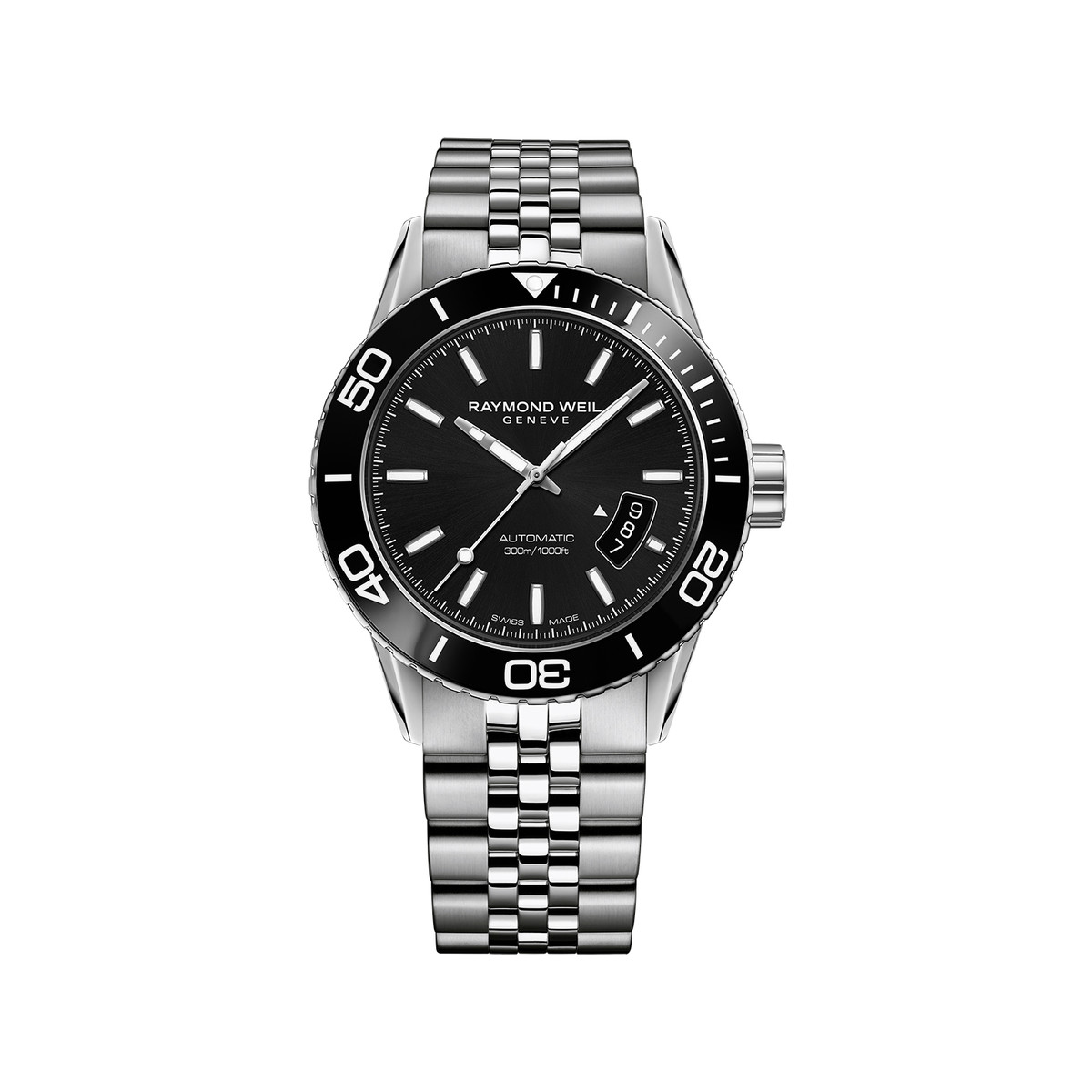 Montre Raymond Weil homme automatique acier