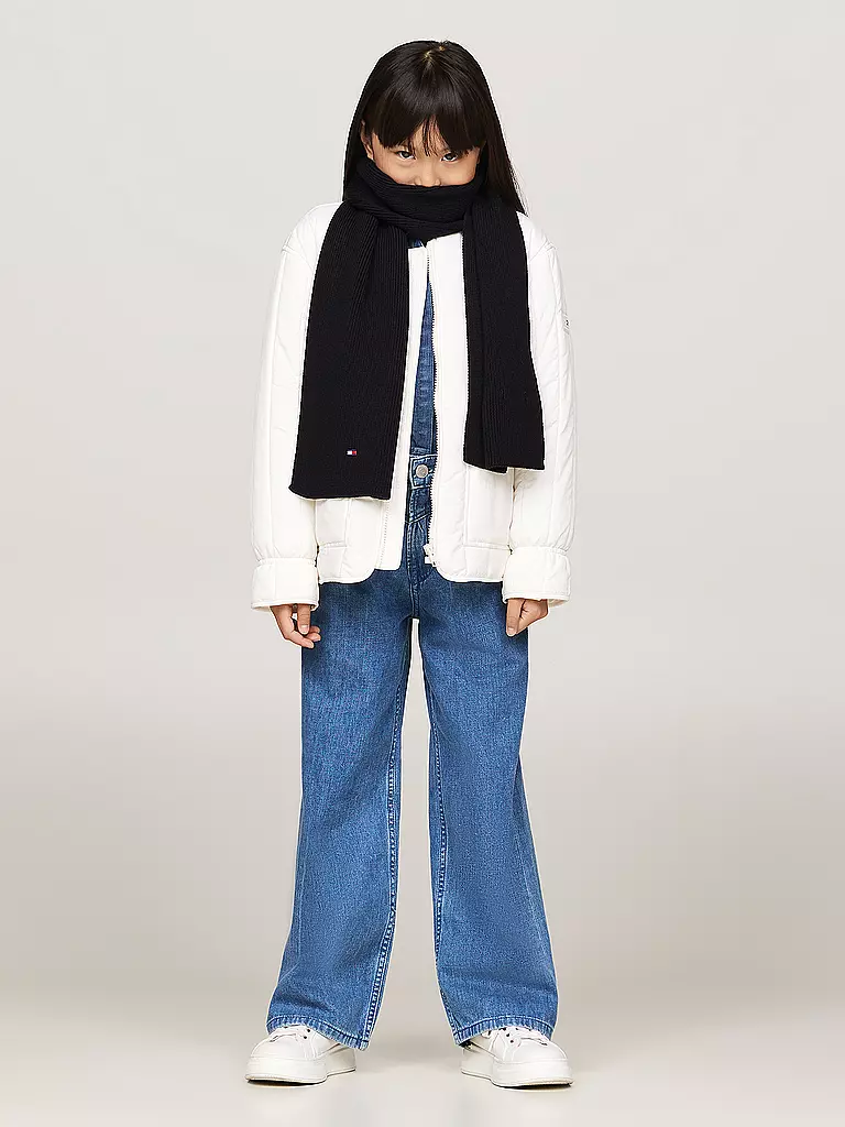 TOMMY HILFIGER Jungen Schal  schwarz
