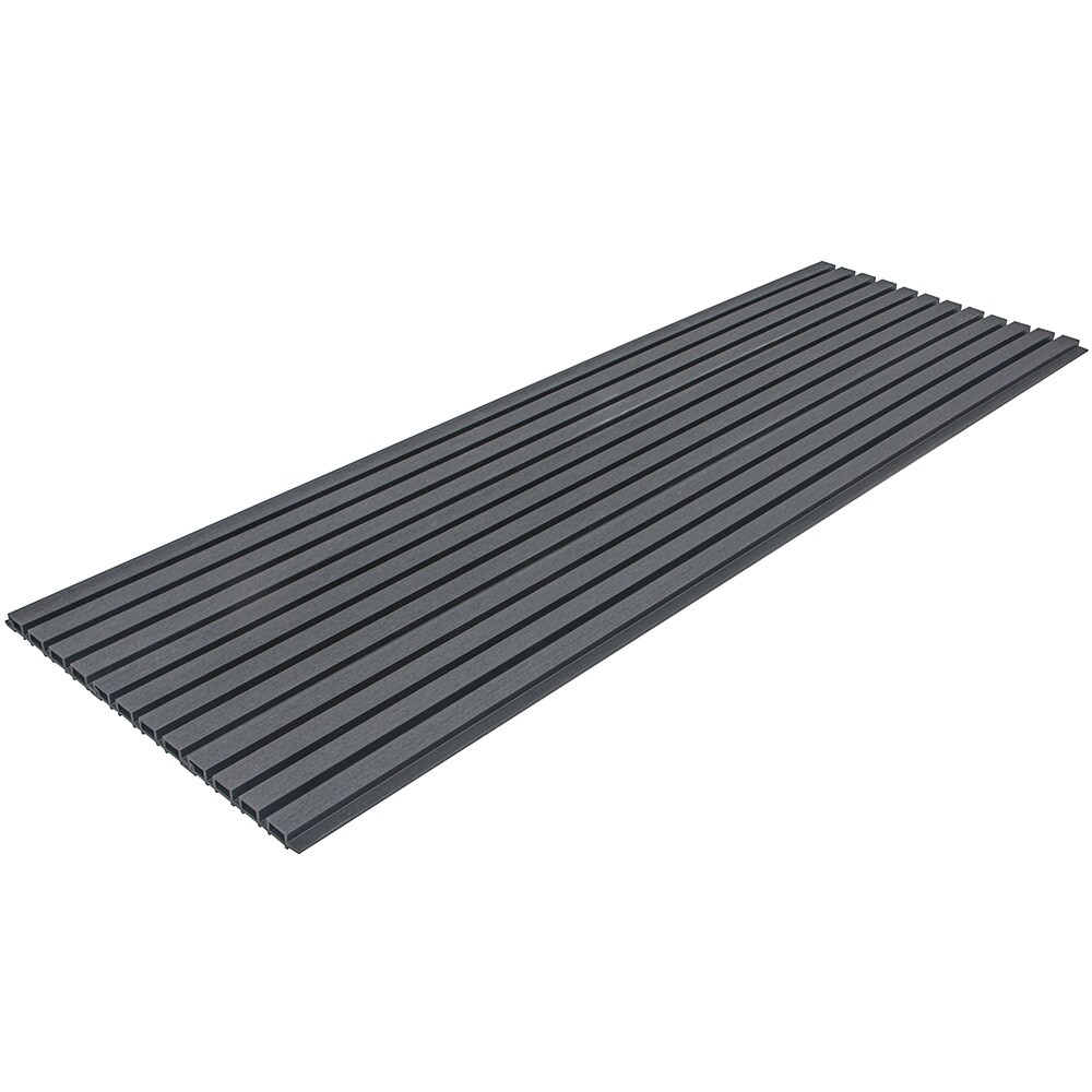 WPC Fassadenverkleidung DUVAR - Anthrazit, 2m²