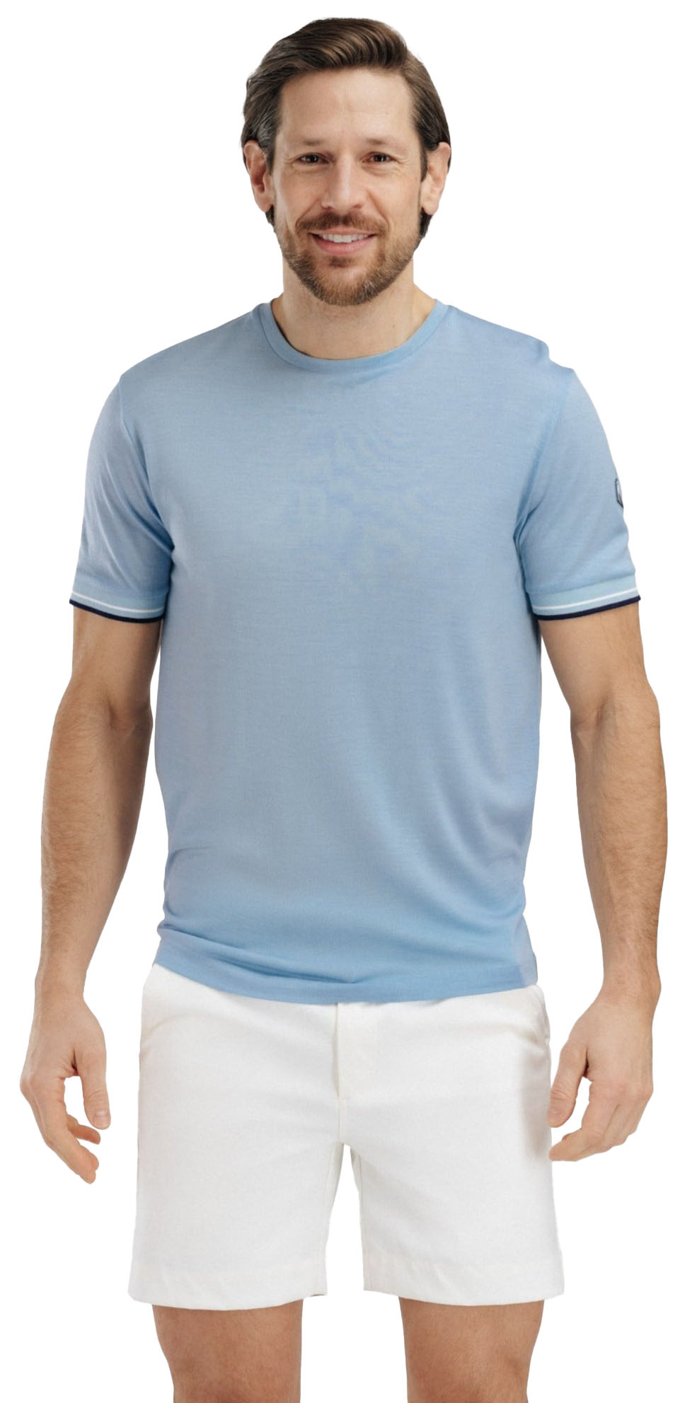 Kvina T-Shirt Herre Light Sky