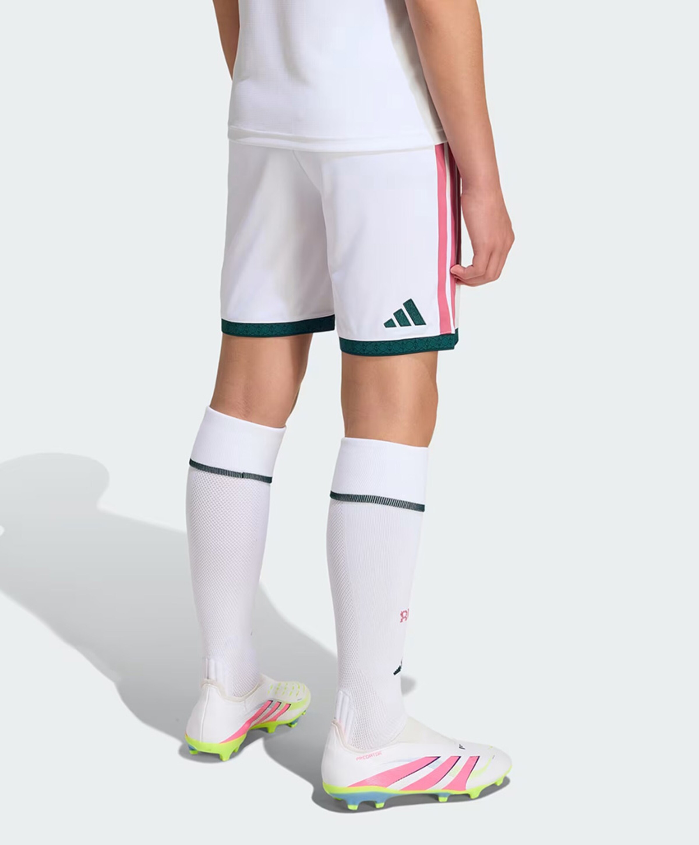 Adidas REAL H SHO Y jongens shorts wit