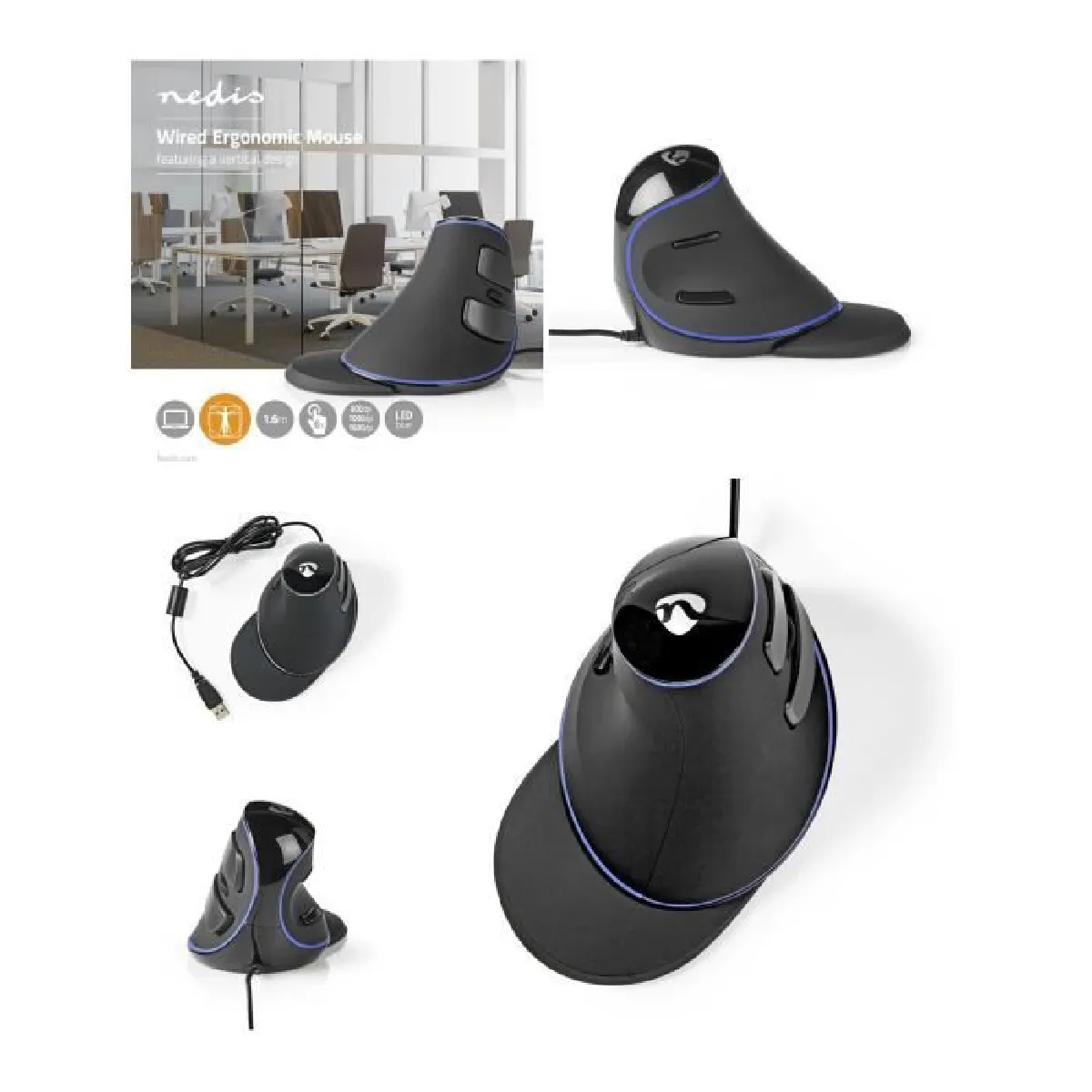 N/C Souris Ergonomique