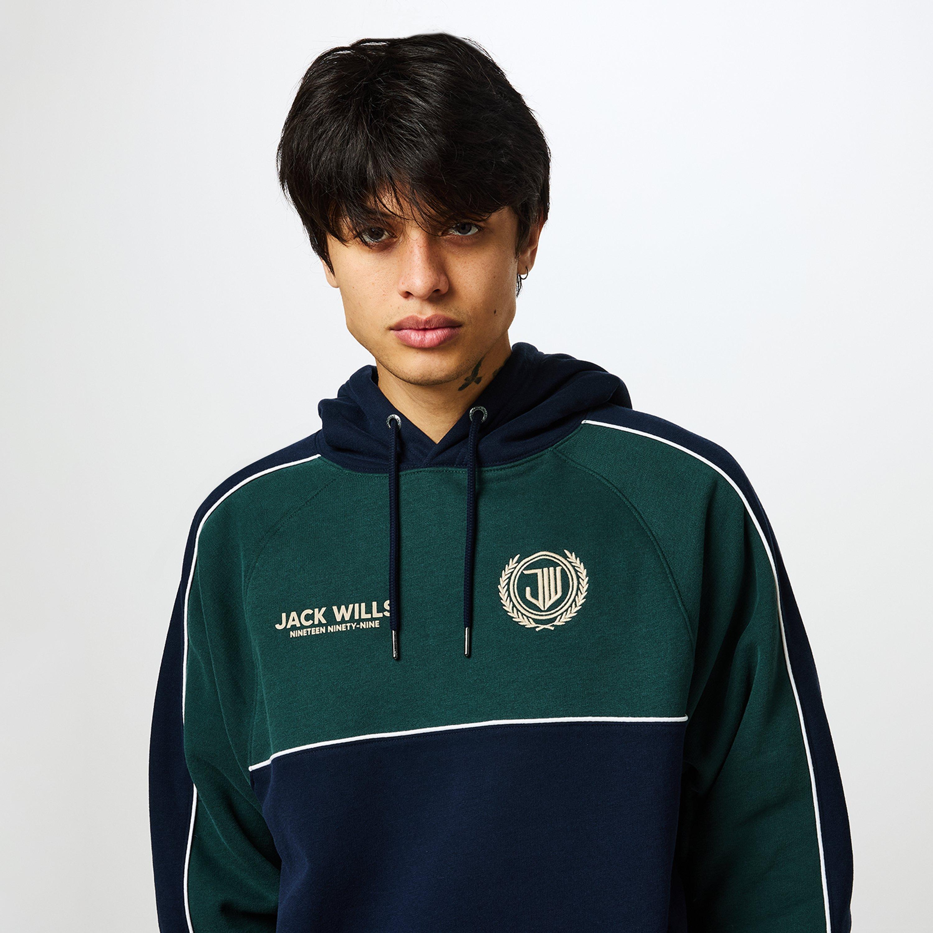 Jack Wills JW Piped Crest Hoodie