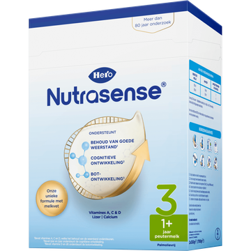 Hero Nutrasense 3 1+ Jaar Peutermelk 2 x 350 g