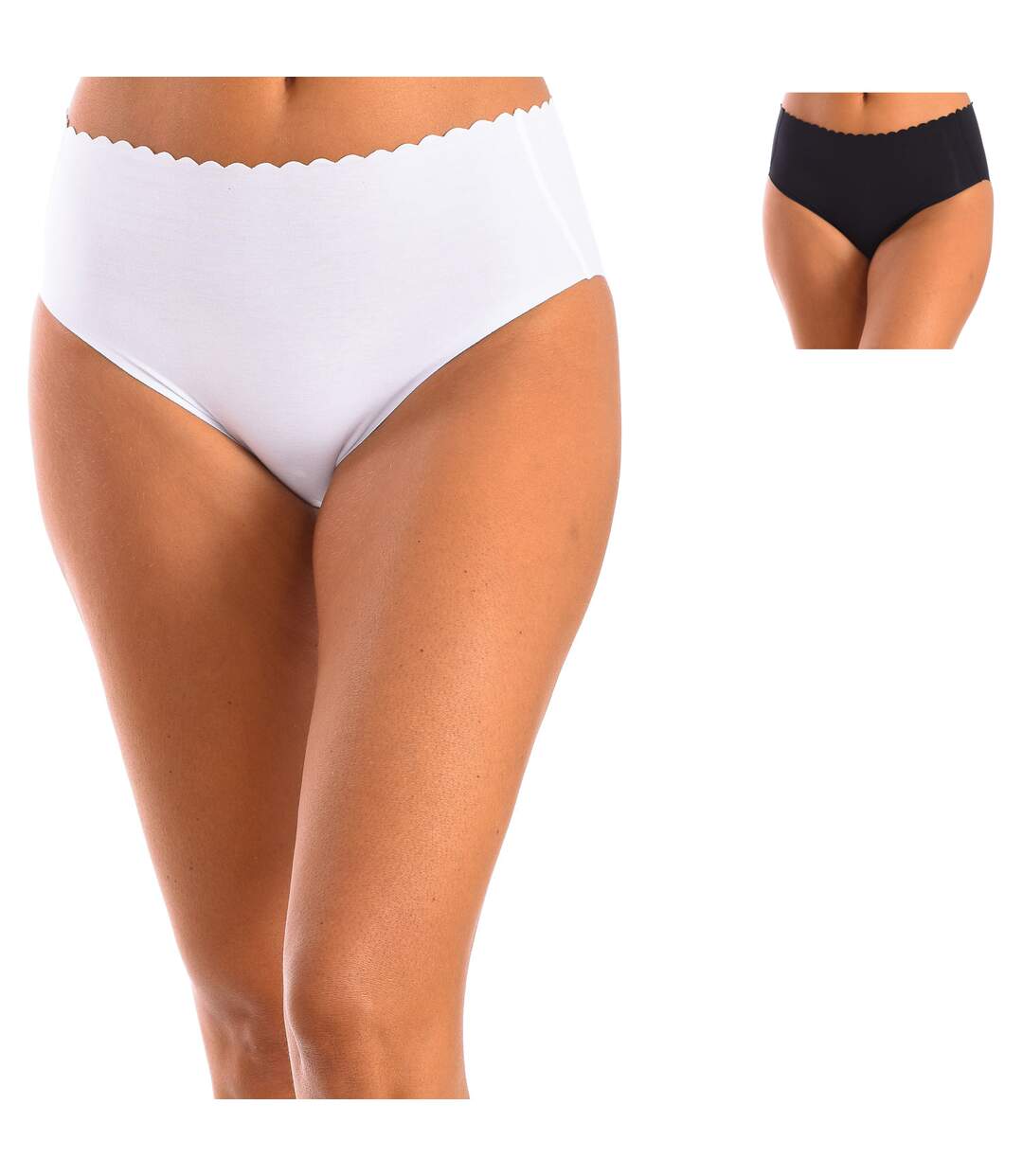Pack- 2 Body touch Culottes Panties D0A6L woman
