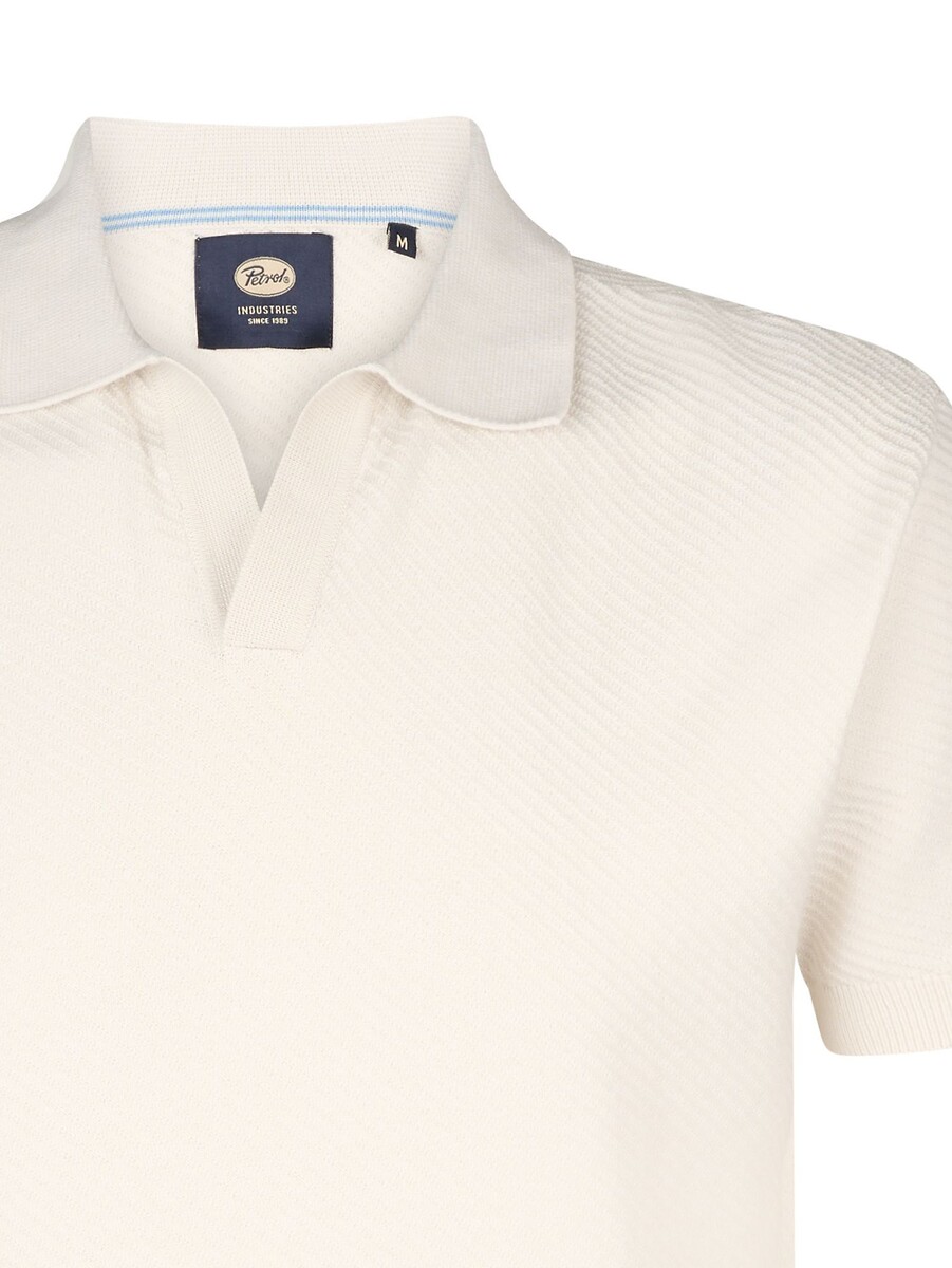 INDÚSTRIAS PETROLÍFERAS<br>Camisa polo de malha reta