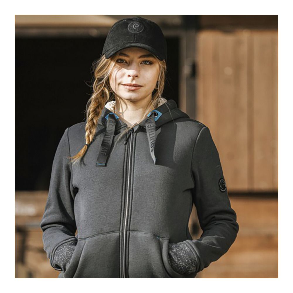 Equitheme PALERME - Sweat Femme noir