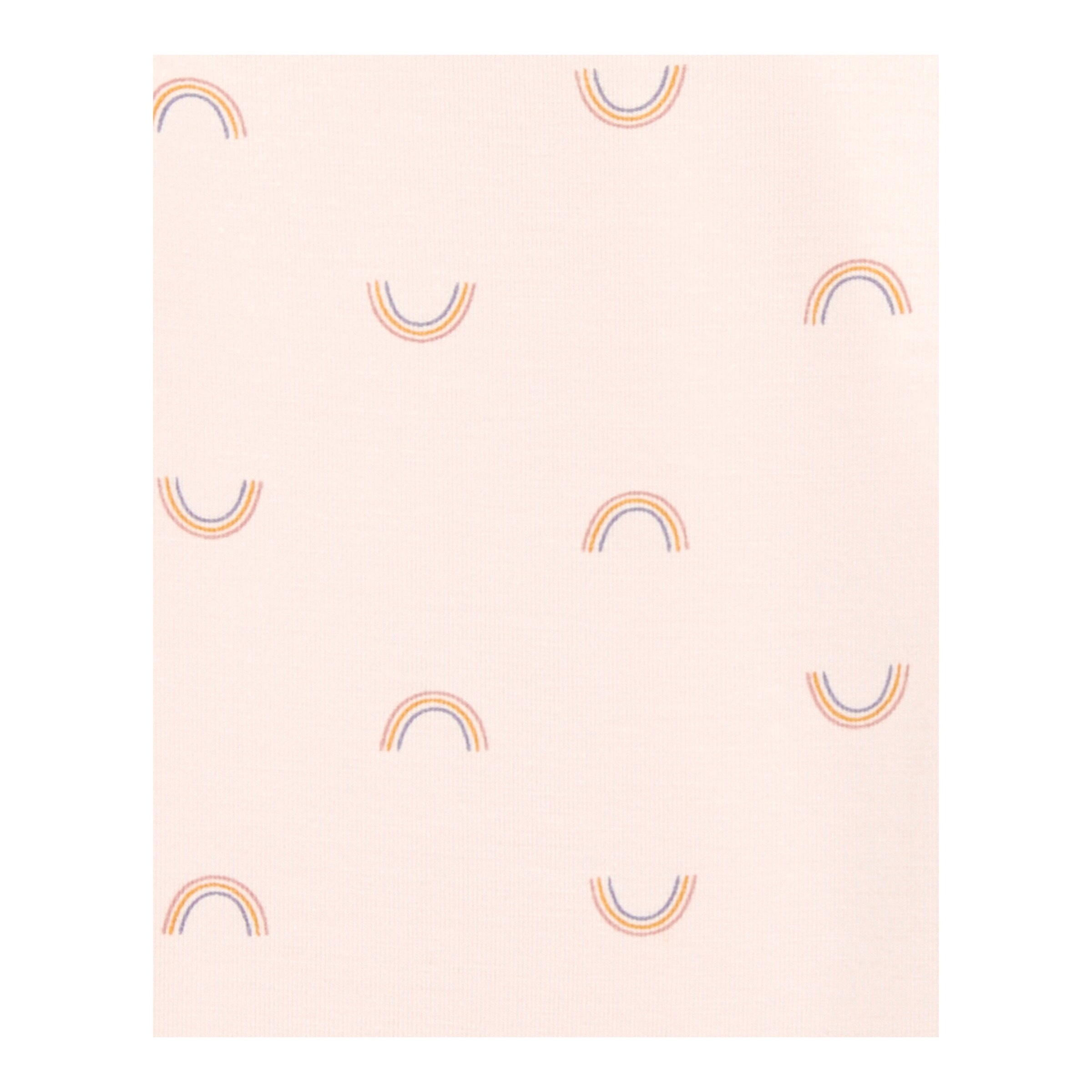 Carter's 2er-Pack Bodys langarm Regenbogen rosa/altrosa