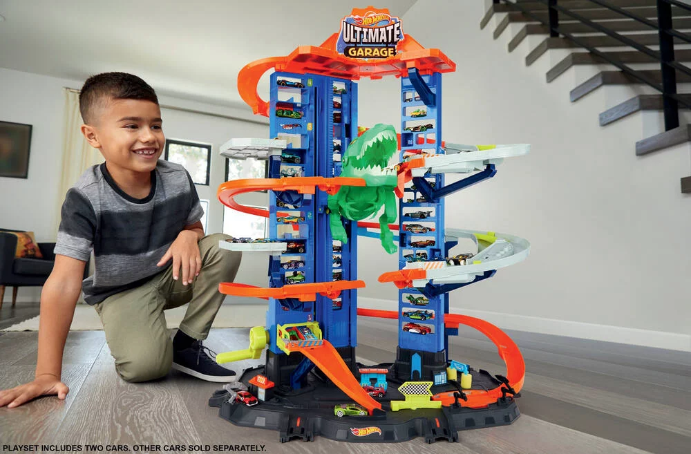 HOT WHEELS - SUPER DINO ROBOT GARAGE