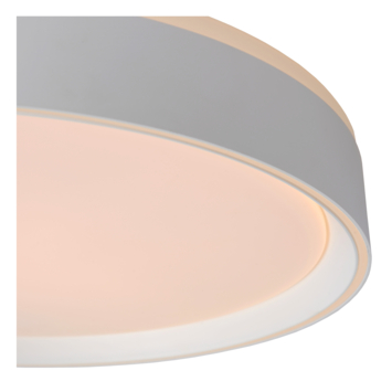 Lucide NURIA plafonnière Ø 40 cm LED dimb. 2700K 3 StepDim Wit