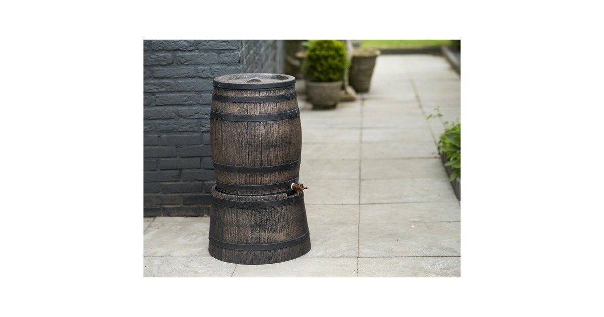 NatureHoutlook regenton  (Houtkleur, 120 liter)