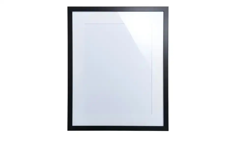 KHG Holz-Bilderrahmen 40x50 cm Toscana 40x50 cm Schwarz