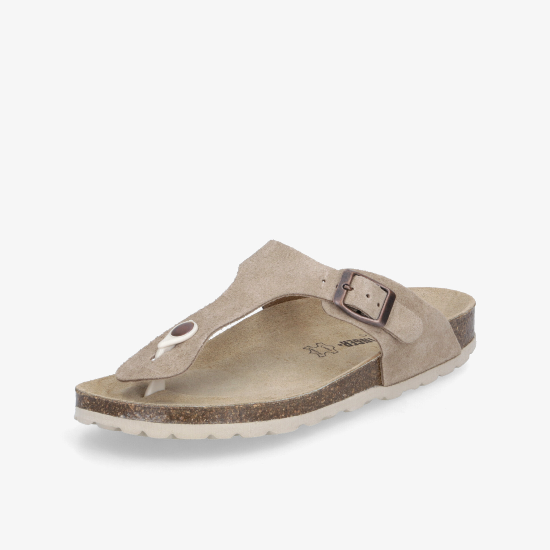 FEICHTINGER BIO Damen Zehentrenner beige