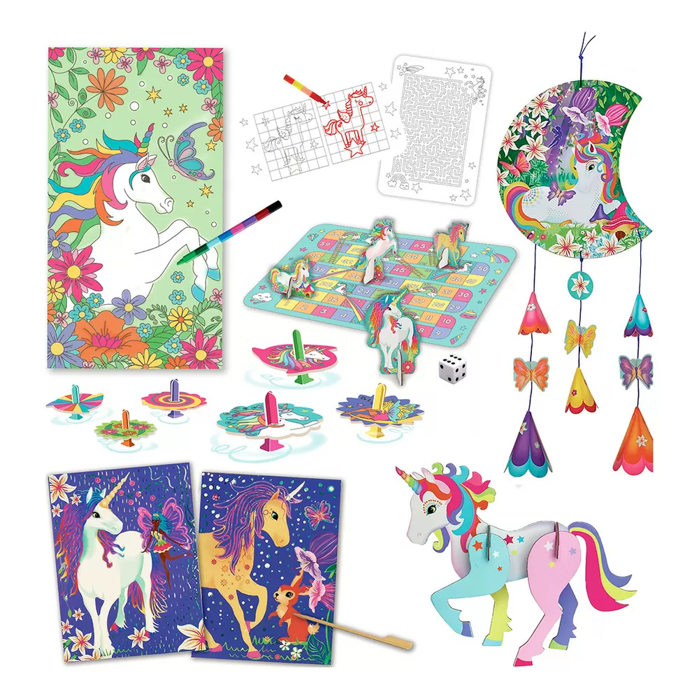 BOX CANDIY Multi Craft & Activity Set - Totally Unicorn Adventure - 1 stk