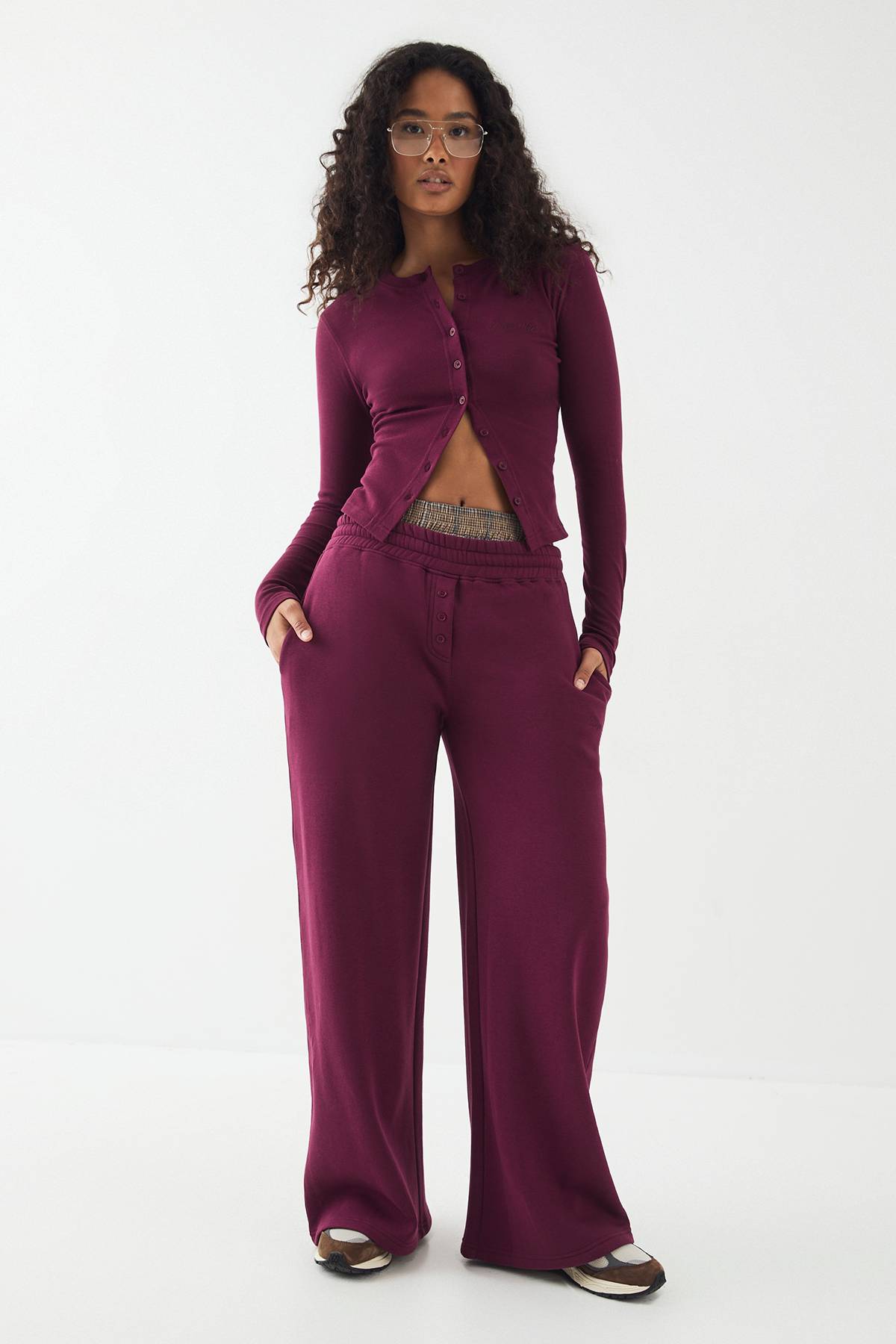 Jogging Henley Brodé DSGN Studio