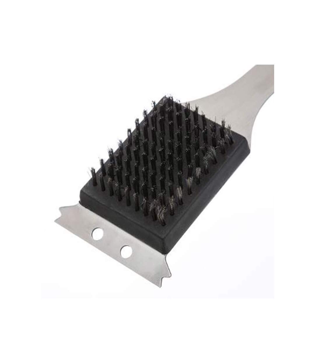Brosse à Barbecue Grilles 39cm Argent & Noir