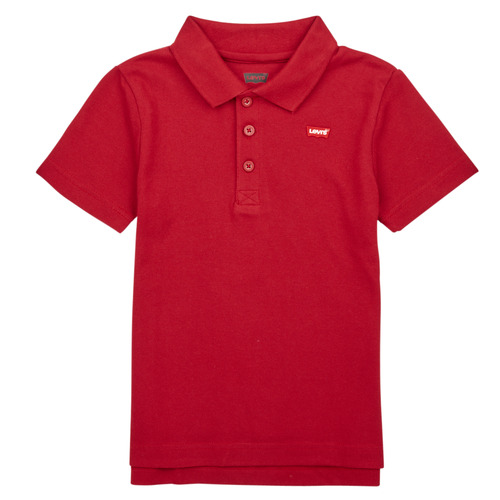Levi's - BACK NECK TAPE POLO - Rouge